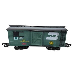 Vintage New Bright 1986 Burlington Northern Frisco Freight Car